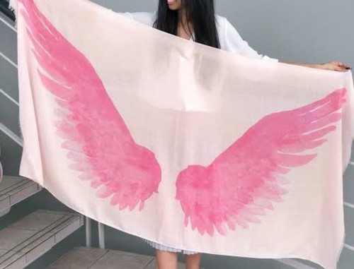 Mary Kay Canada Hope Soars Angel Wing Scarf NWT Shannon Passero