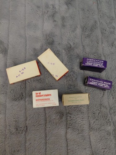 Vintage Office Stationery Lot Vanguard Bostitch Staples Gem Doub - photo 3