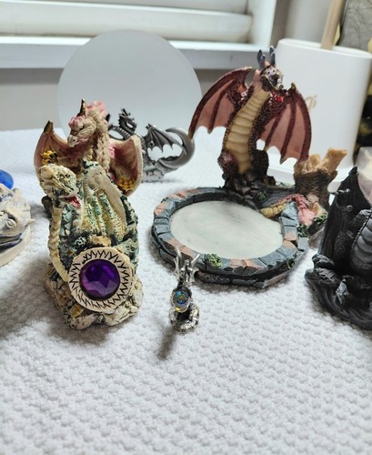 Lot Of 9 Dragons Mixed Lot Dragoncore Fantasy D&D Style - photo 4