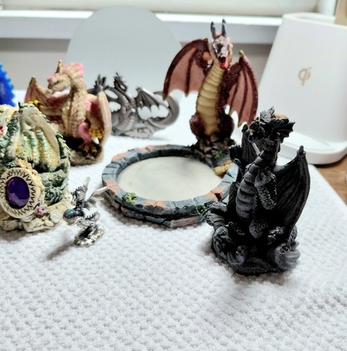 Lot Of 9 Dragons Mixed Lot Dragoncore Fantasy D&D Style - photo 5