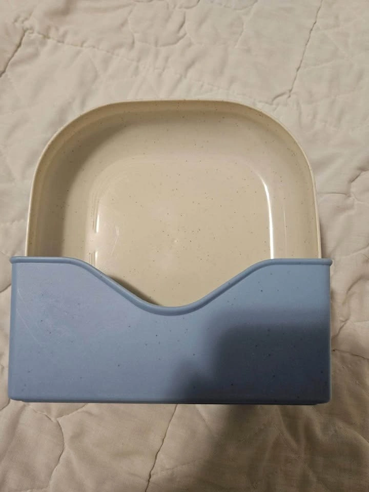 Pack of 10 small plates with holder - photo 2