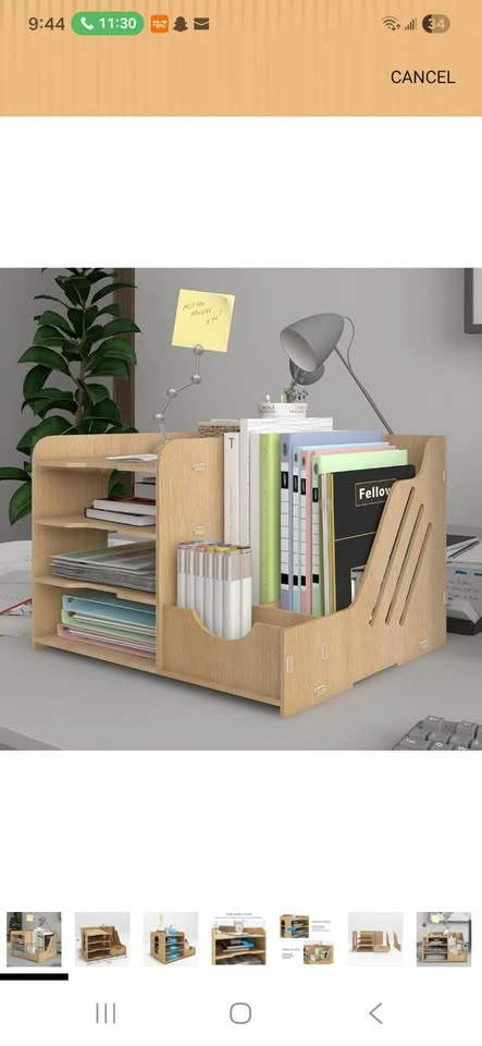 Wooden Desk Organizer - photo 4