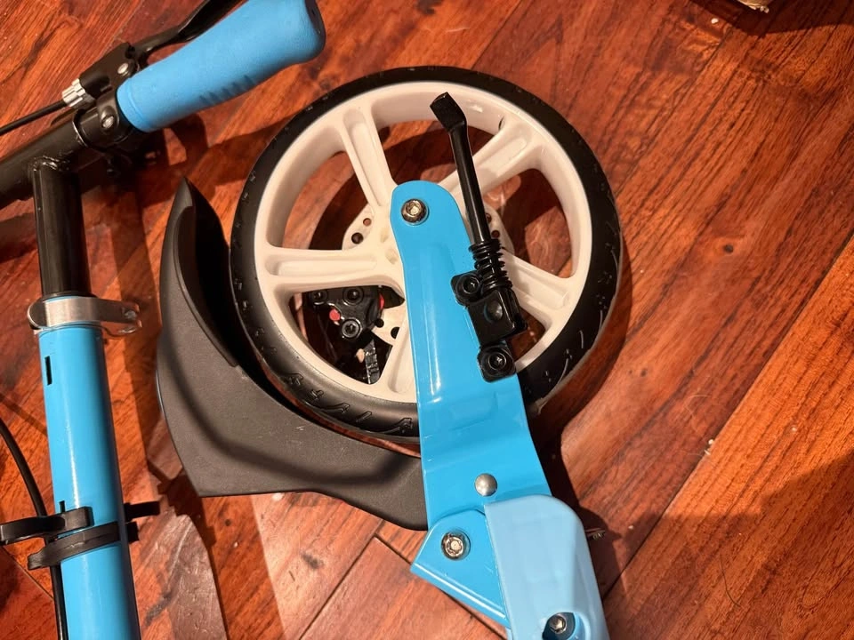 Blue Kick Scooter with Hand Brake - photo 3