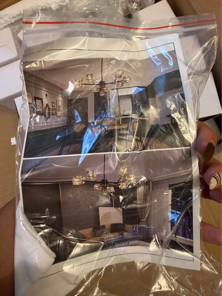 12-Light Sputnik Semi Flush Mount Ceiling Light - photo 4
