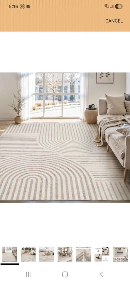 8x10 Boho pattern area rug Sealed package - photo 2