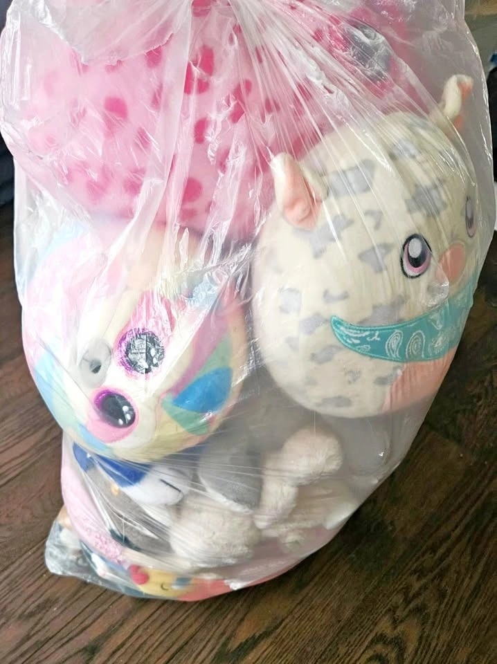 Large Lot of Stuffed Toys and Animals