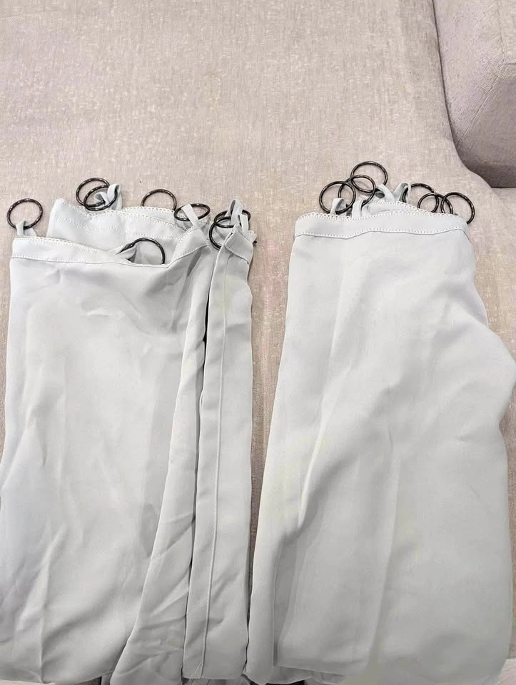 1 set of blackout curtains