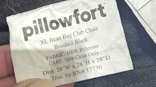 PillowFort Bean Bag Chair - photo 3