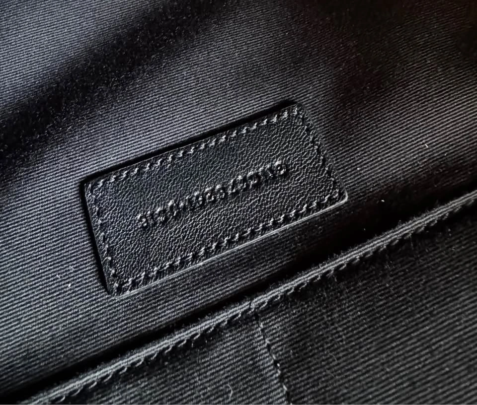 Saint Laurent YSL Leather Clutch/Document Holder - photo 5