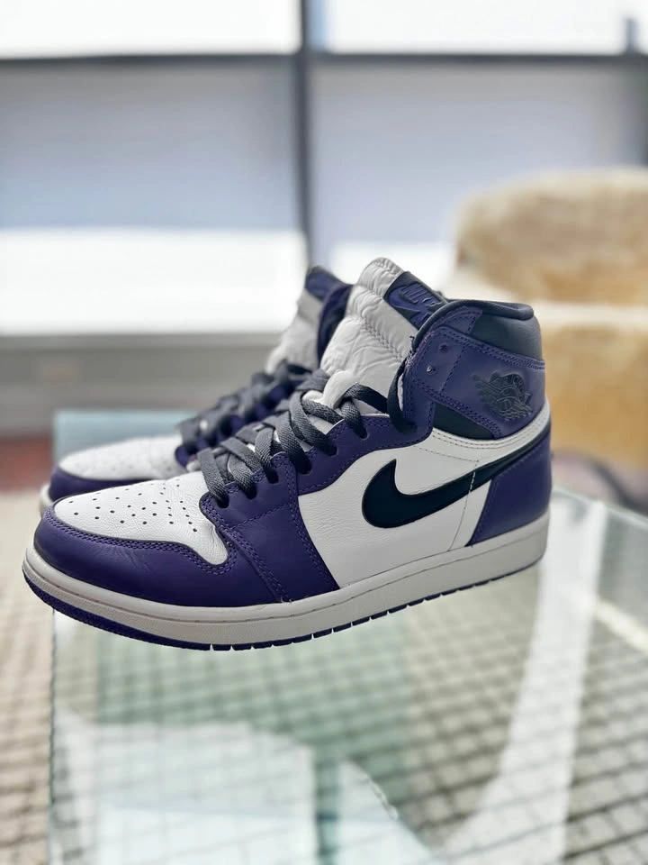 Jordan 1 Court Purple 2.0 - 10US