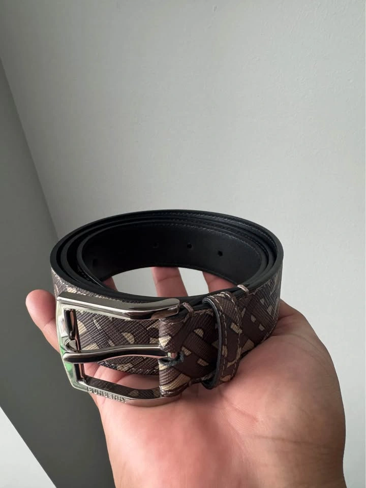 Unisex Burberry Monogram Belt - Size 95/38 - photo 3