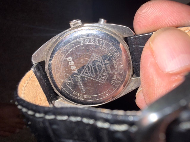 superman watch limited numbered