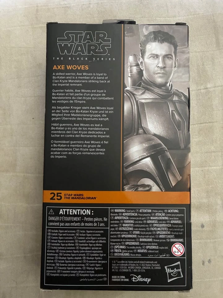 Star Wars The Black Series Axe Woves from The Mandalorian - photo 2