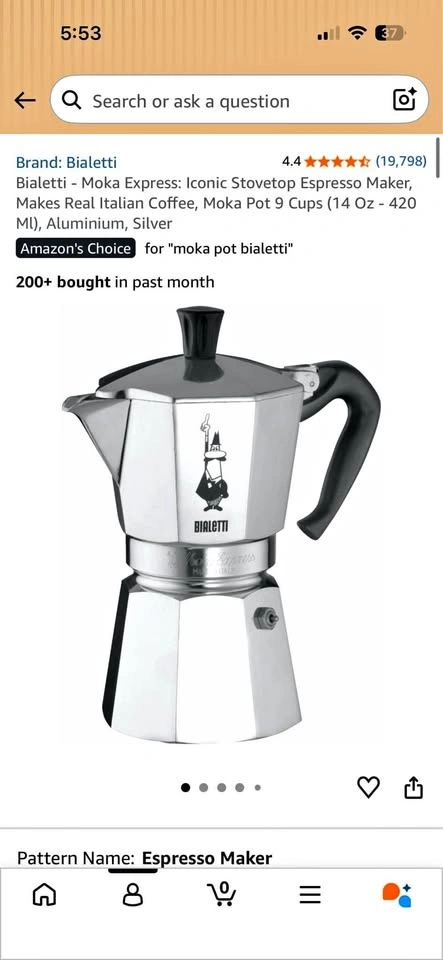 Moka pot