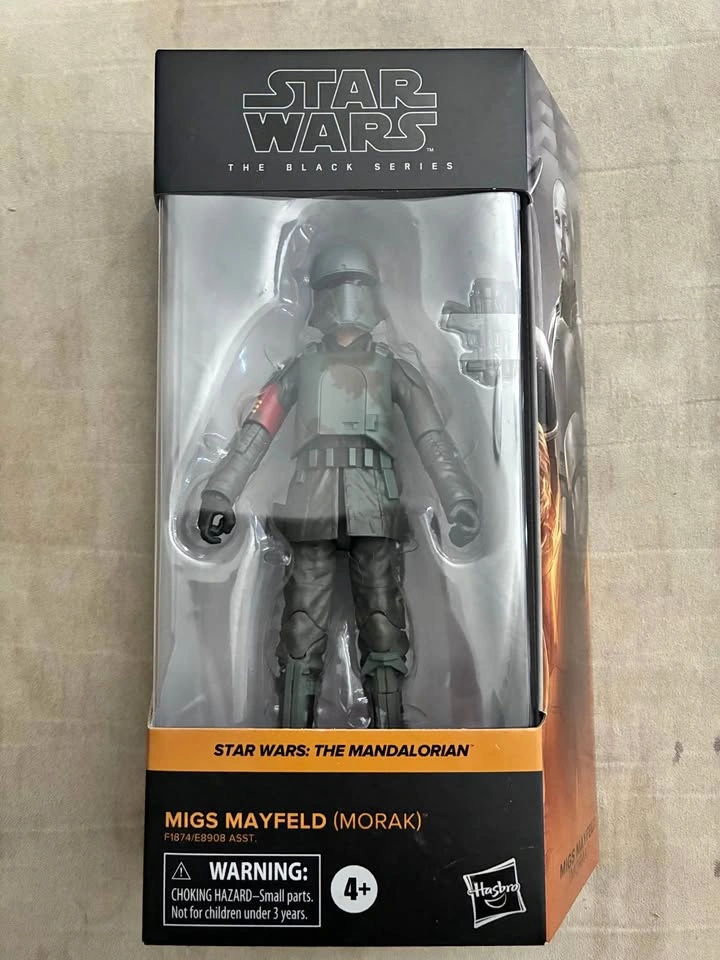 Star Wars The Black Series Migs Mayfeld (Morak) action figure