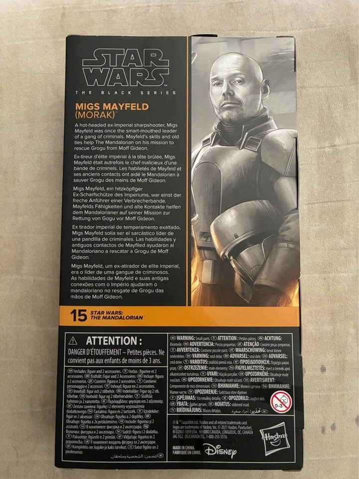 Star Wars The Black Series Migs Mayfeld (Morak) action figure - photo 2