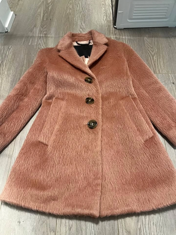 Burberry Pink Peacoat XS