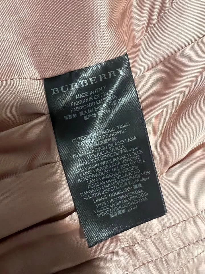Burberry Pink Peacoat XS - photo 3