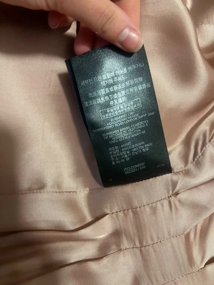 Burberry Pink Peacoat XS - photo 5