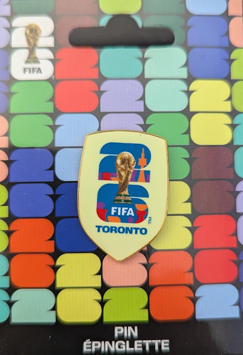 NEW Limited 2026 FIFA World Cup Host City Pin - TORONTO