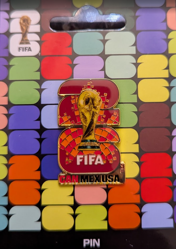 NEW Official 2026 FIFA World Cup Host Country CANADA Lapel Pin