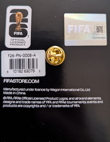 NEW Official 2026 FIFA World Cup Host Country CANADA Lapel Pin - photo 2