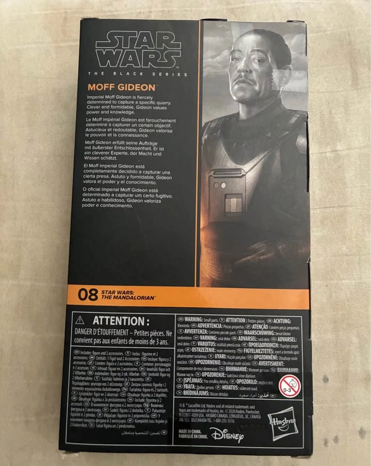 Star Wars The Black Series Moff Gideon 6-inch - photo 2