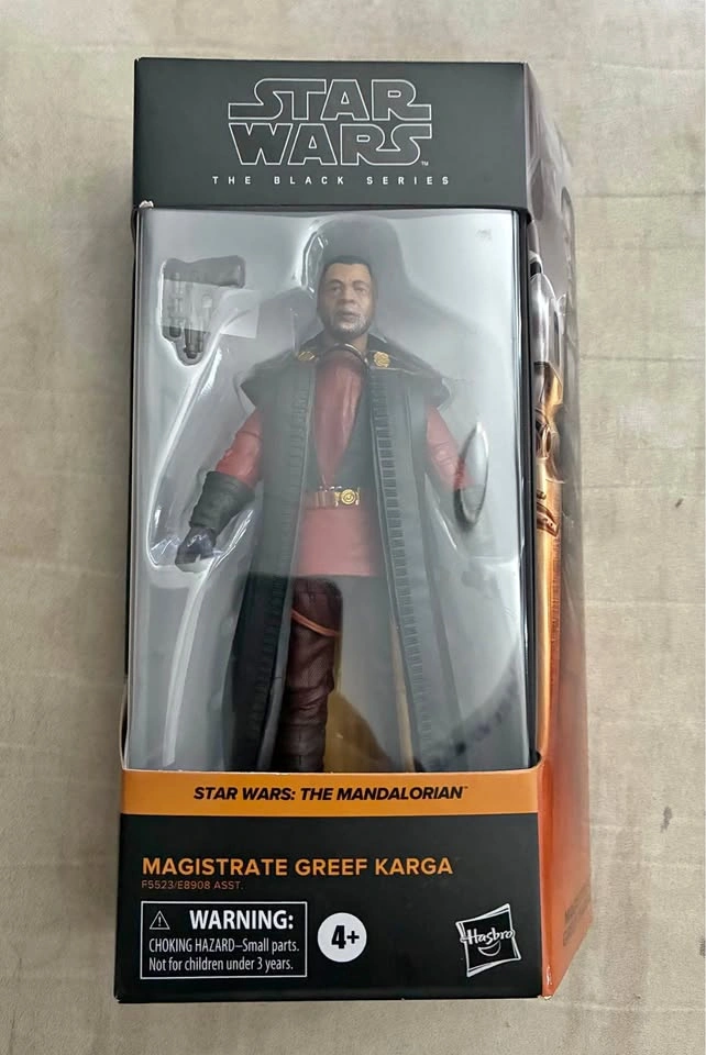 Star Wars The Black Series Magistrate Greef Karga action figure
