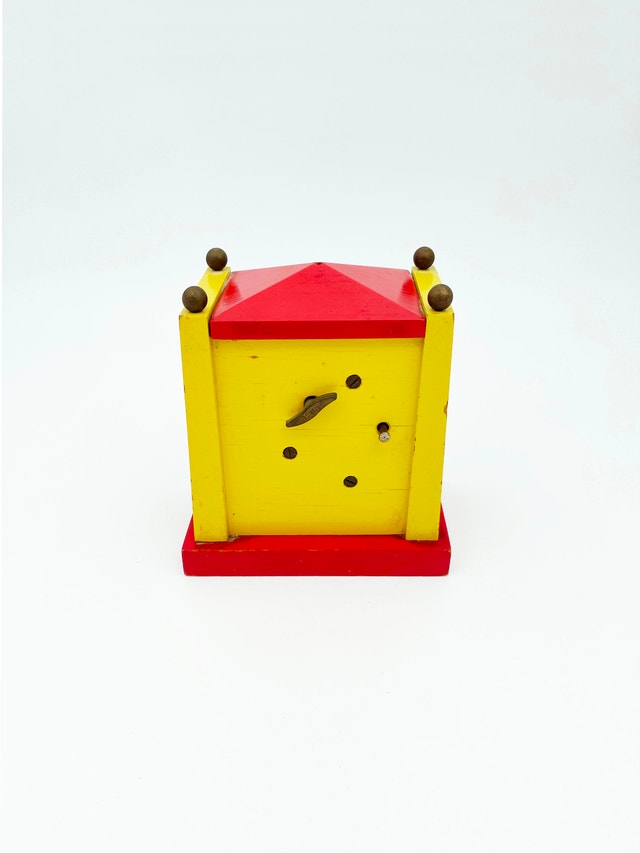Vintage Toy Music Box with Circus Clown - photo 2