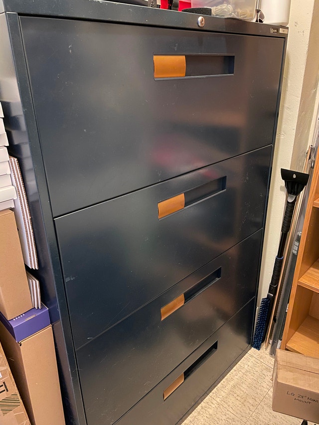 Steel 4-Drawer Lateral Filing Cabinet