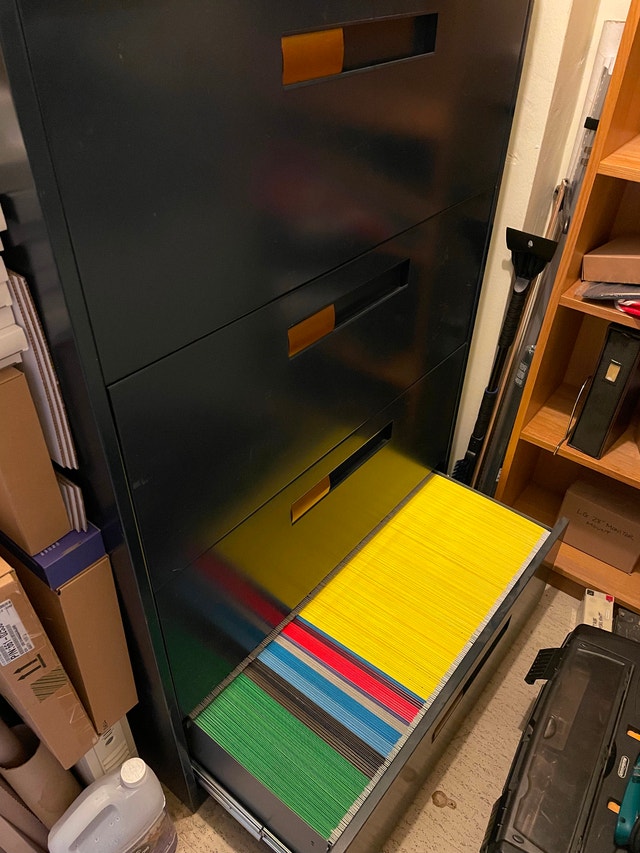 Steel 4-Drawer Lateral Filing Cabinet - photo 3