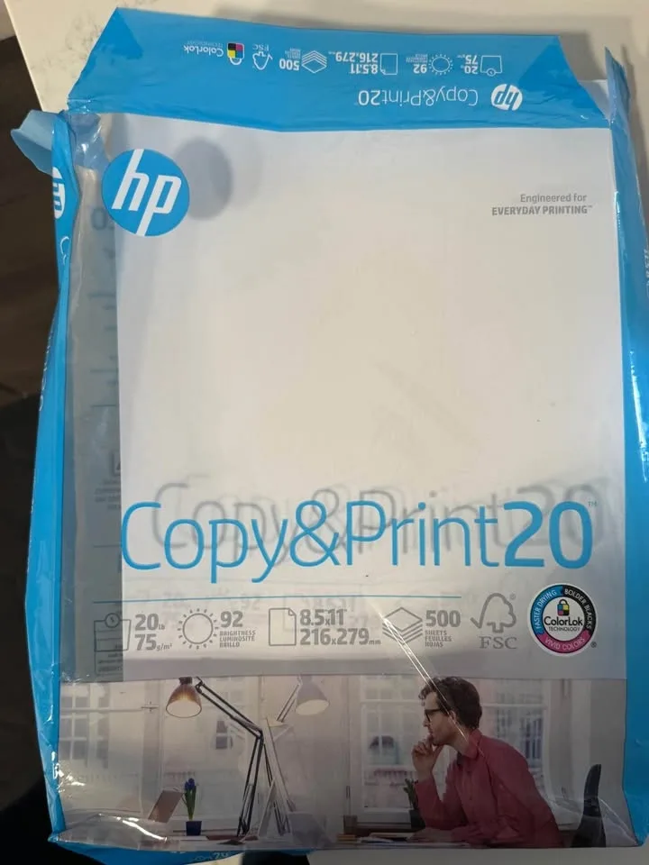 HP DeskJet 2755e Printer and 700 paper sheets - photo 5