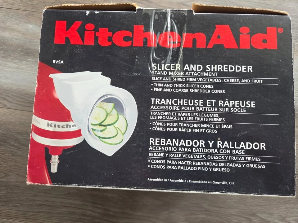 KitchenAid Slicer/Shredder and Food Grinder Attachments - photo 2