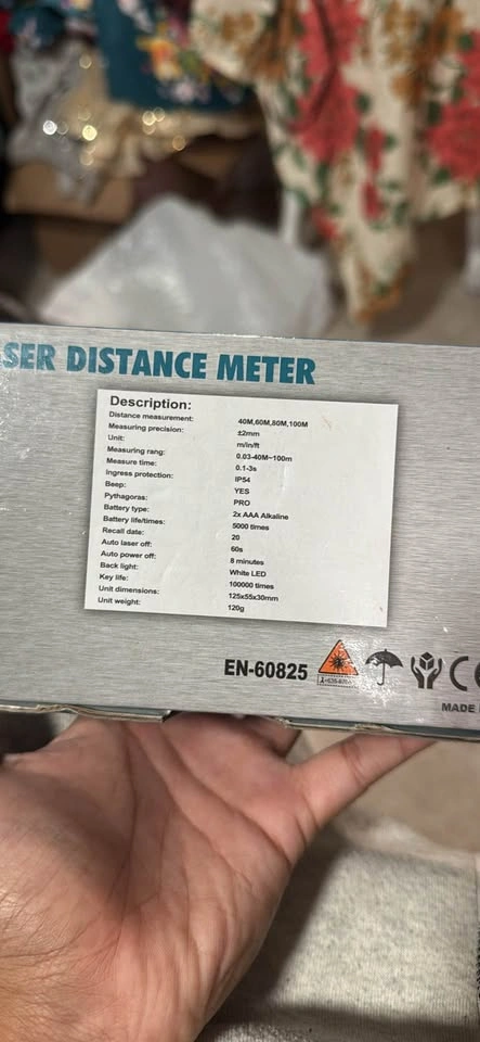 Laser Distance Meter D-60 - photo 3