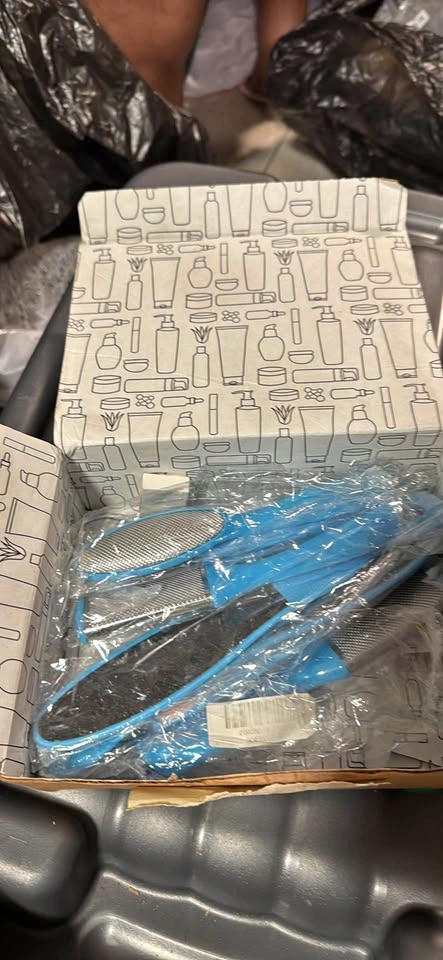 New blue foot files callus removers multiple