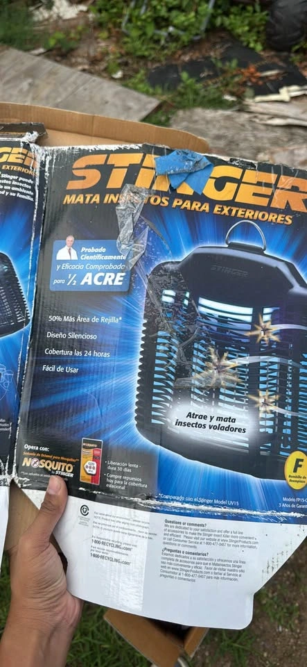 Stinger Outdoor Insect Killer FP15-CR Bug Zapper - photo 3
