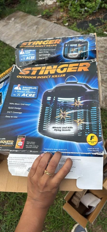 Stinger Outdoor Insect Killer FP15-CR Bug Zapper - photo 4
