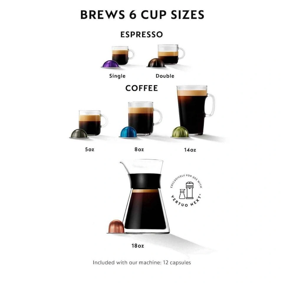 Nespresso by Delonghi Vertuo Next Deluxe Coffee & Espresso Maker - photo 5