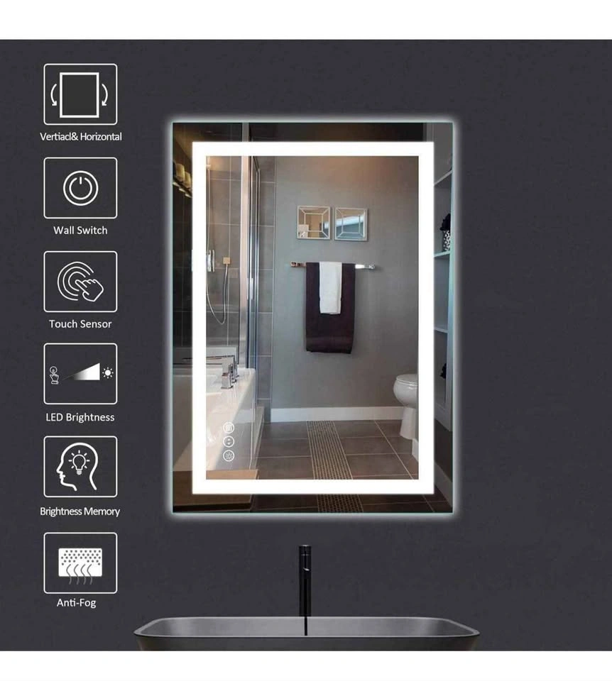 LED Bathroom Mirror 24"x 36" with Front and Backlight - photo 5