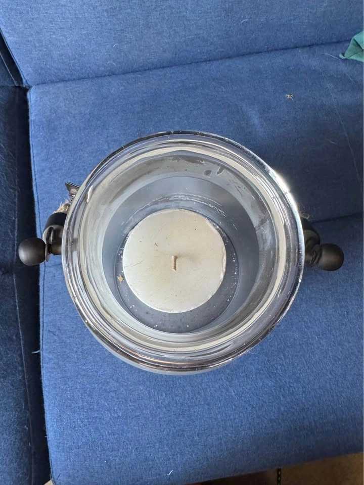 Glass Candle Holder or Decorative Jar - photo 2
