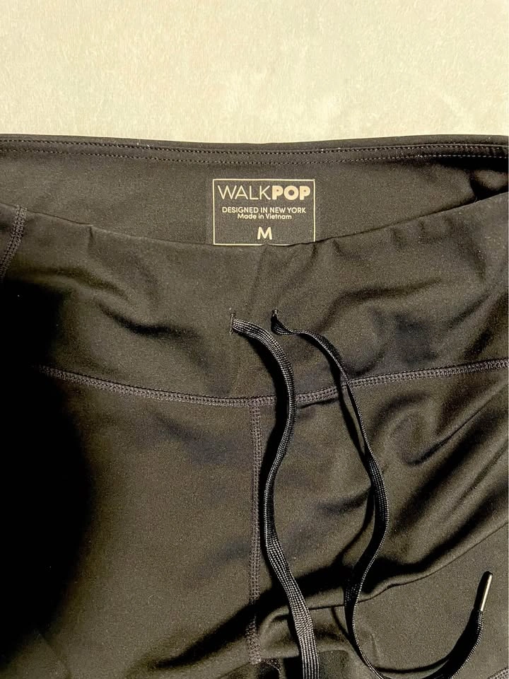 Women Black WALKPOP Jogger, Cuffed Bottoms size M - photo 4
