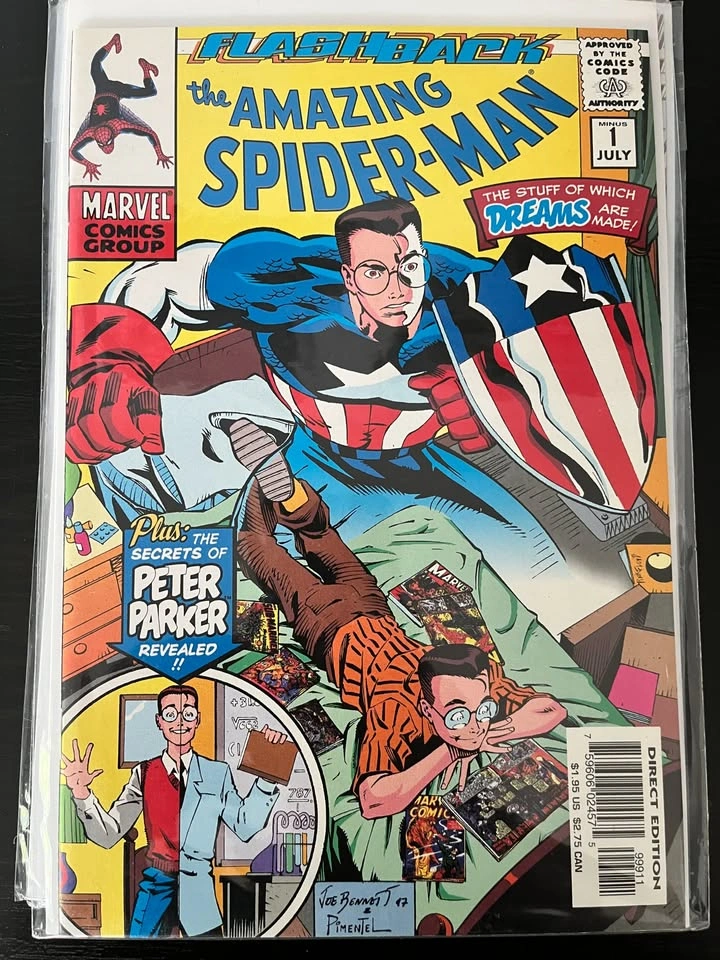 Framed The Amazing Spider-Man #1 (Flashback 1997) Wall Art - photo 3