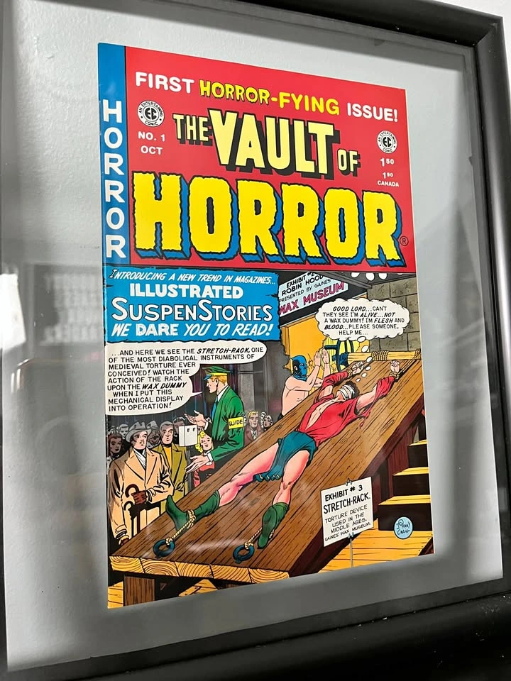 Framed Vault of Horror #1 (1992) Cover Art
