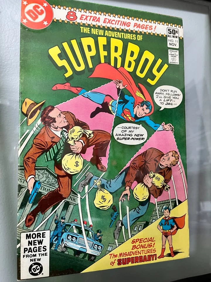 Vintage DC Superboy Comic (1980) – Framed & Ready to Display! - photo 3