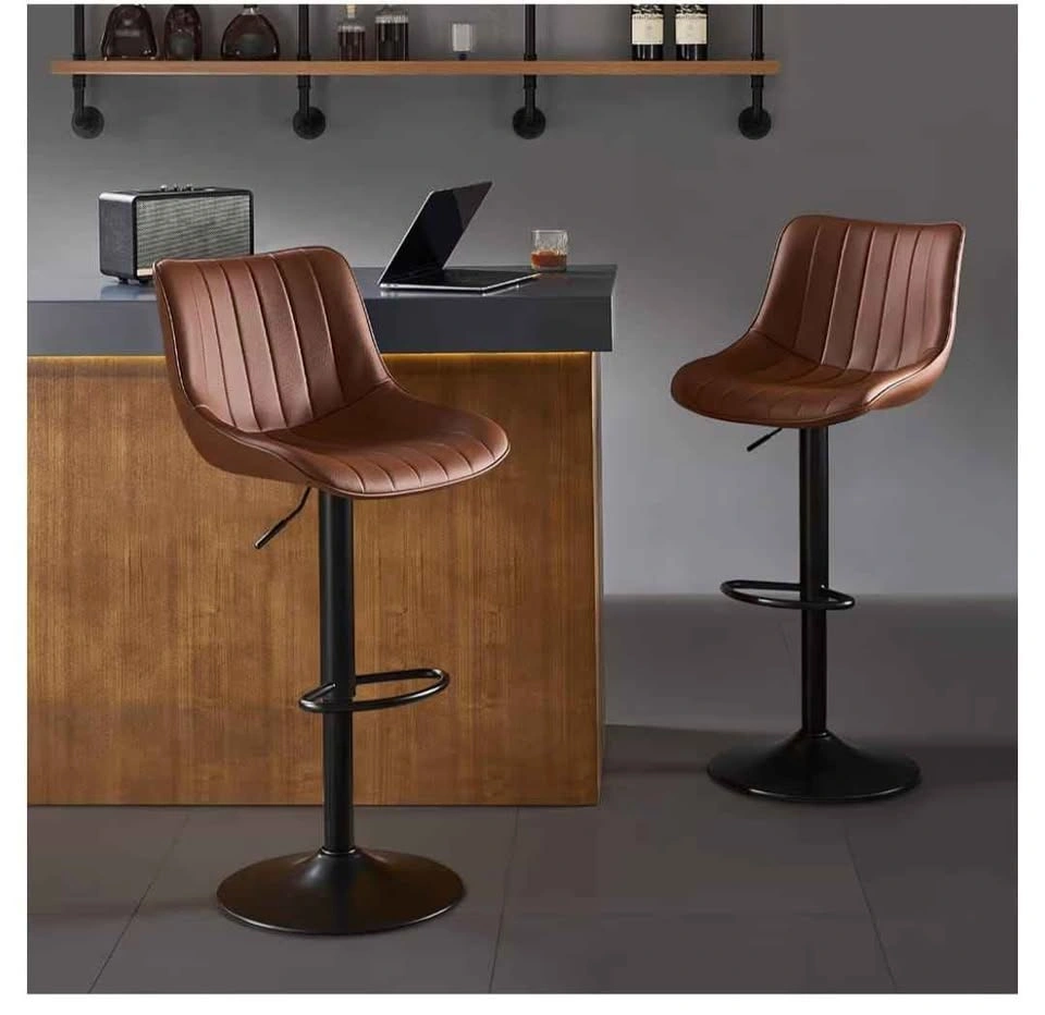 Brand New Set of 2 Swivel Adjustable Counter Bar Stools - photo 2