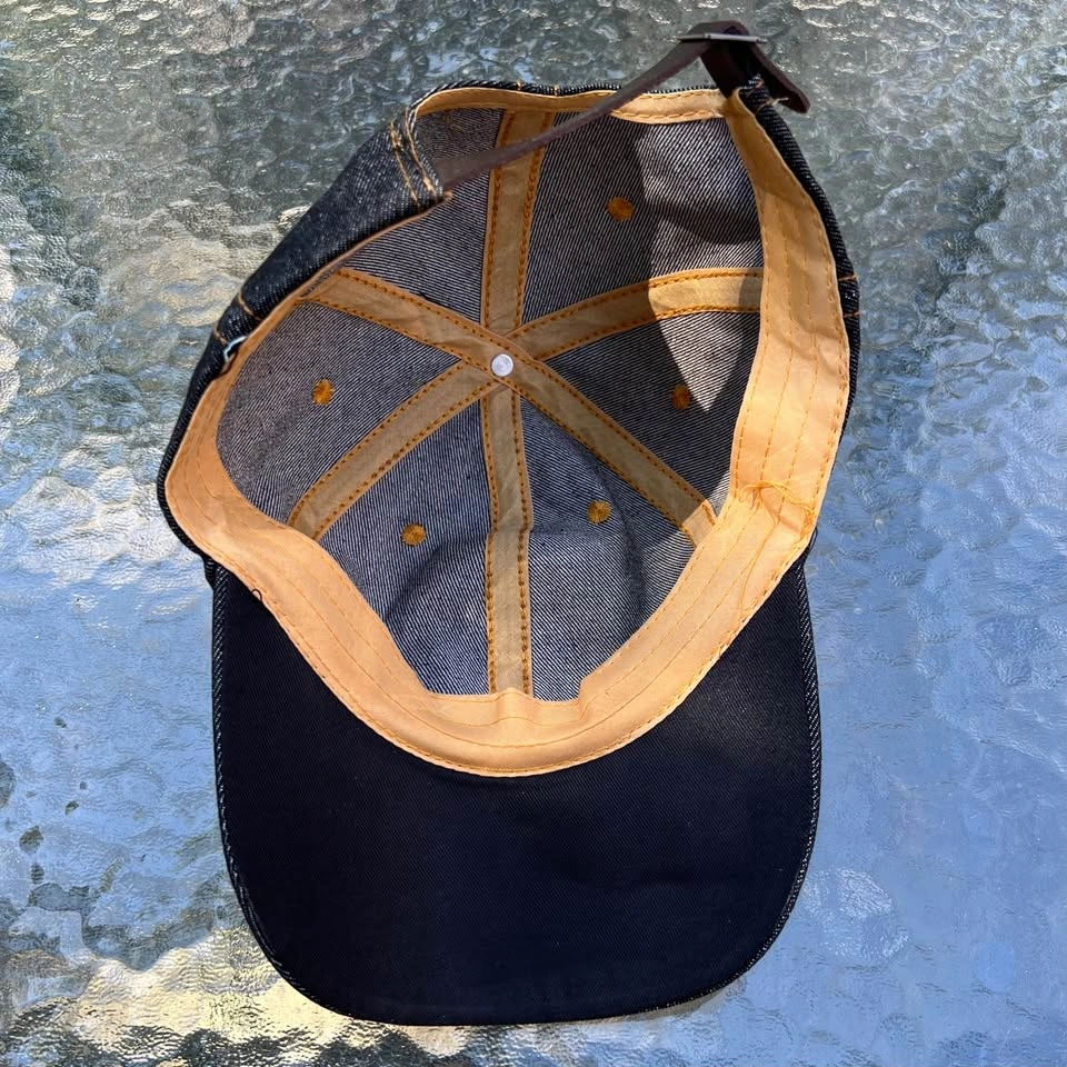 Adjustable Women’s Rhinestone Bejeweled Denim Baseball Cap - photo 5