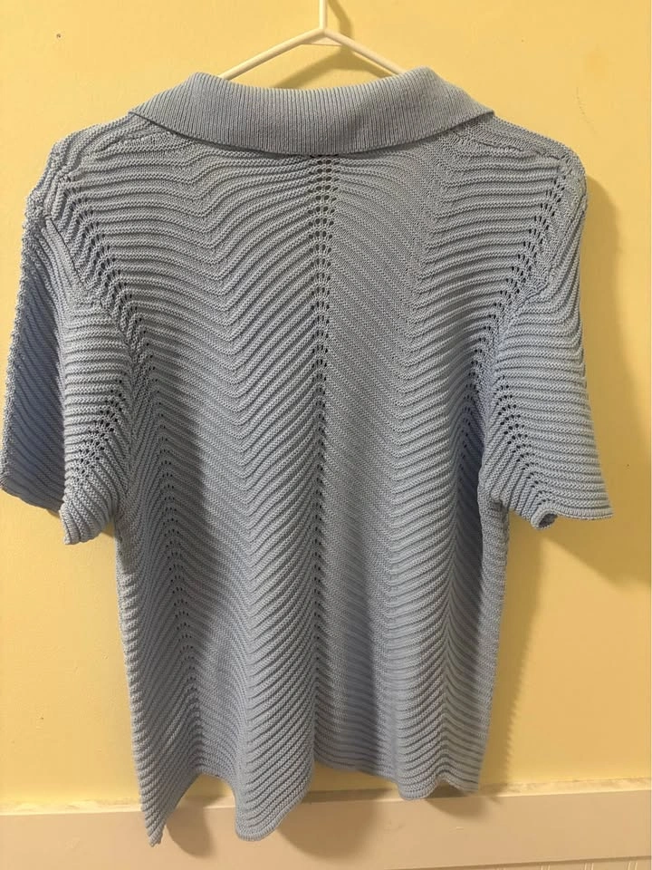 English Factory Chevron Knit Polo - photo 2