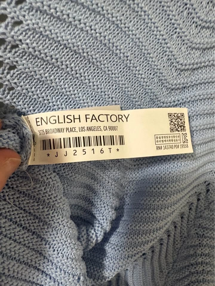 English Factory Chevron Knit Polo - photo 4