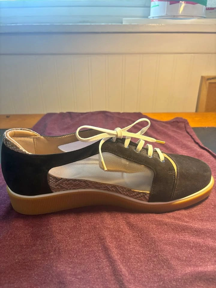 Beautifeel Suede and Tan Casual Shoes Size 39