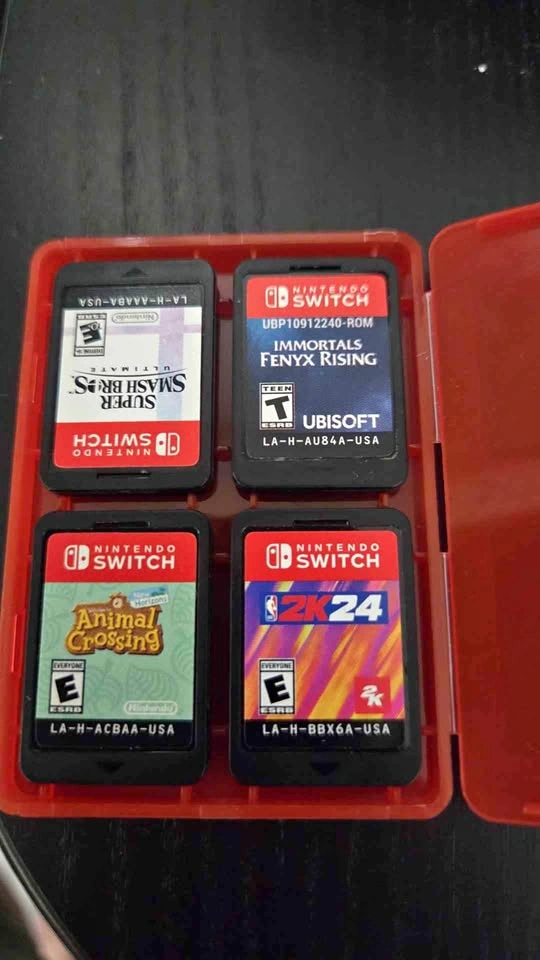 Super Smash Bros / Immortals Fenyx / Animal Crossing / 2K24